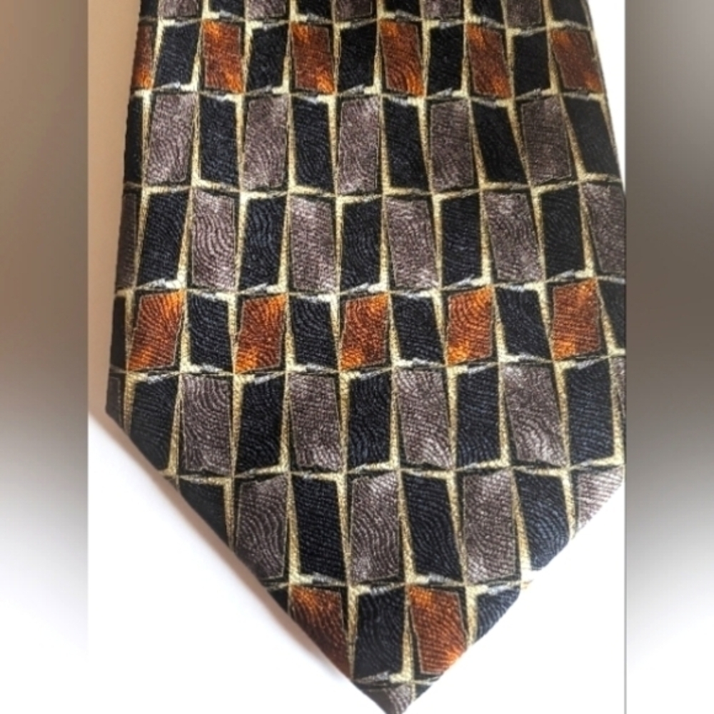 John Hill Executive Collection Men's 100%‎ Silk Necktie